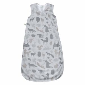 Perlimpinpin Plush Sleep Bag Gray - Animals 1.5 Tog